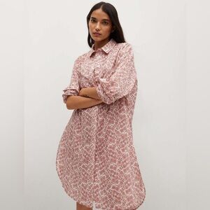 J.Crew Shirtdress in Tossed Bouquet print